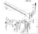 Page B Diagram and Parts List for 4500  Weed Eater Trimmer